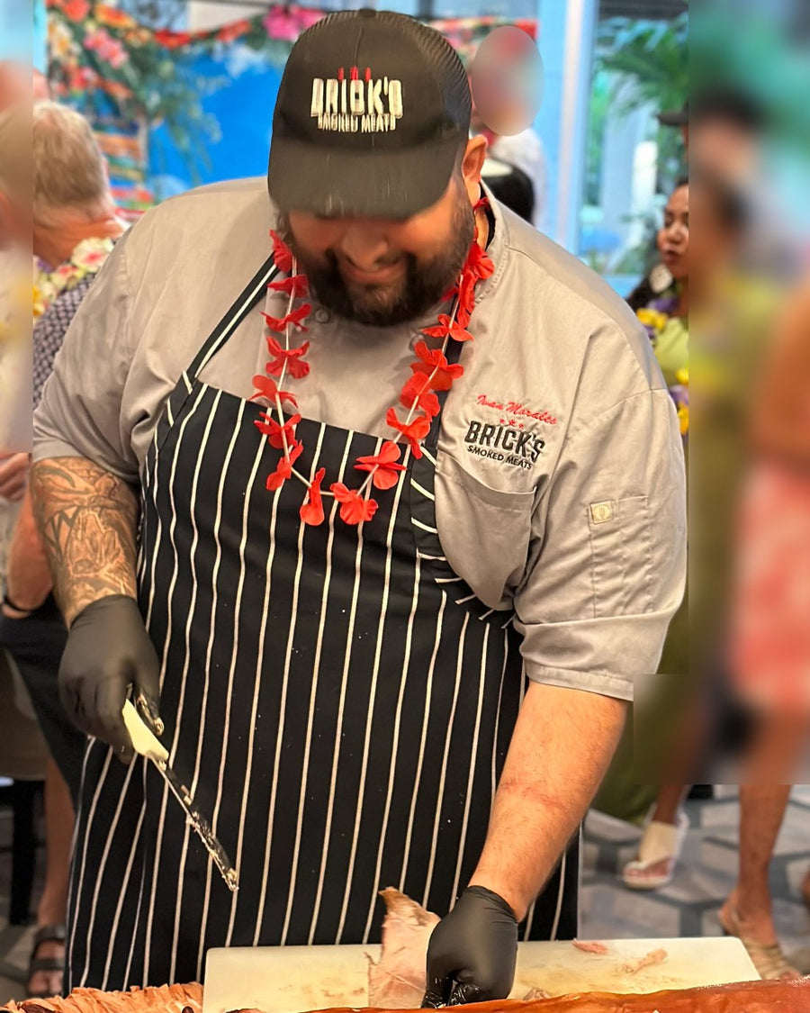 Chef Ivan Morales at work